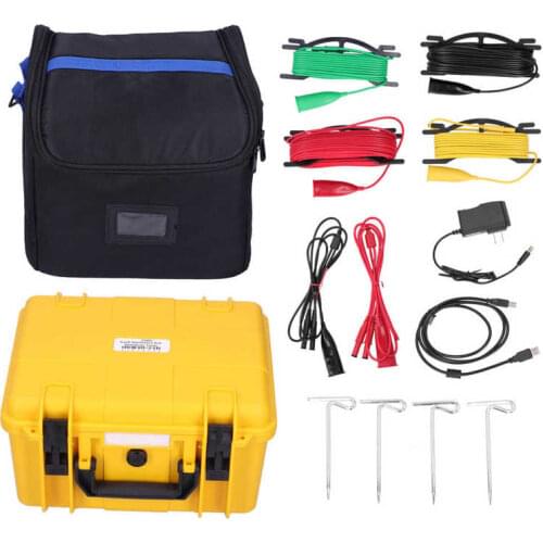 ETCR3100C Soil Resistivity Tester Digital Earth Ground Resistance Meter US AC 100-240V Electrical Testers