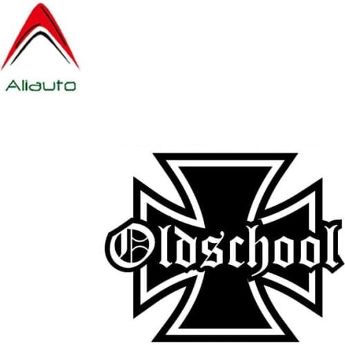 Aliauto Personality Cool Car Sticker Old School Accessories Waterproof Vinyl Decal for Passat B6 Lada Vesta Peugeot,14cm*11cm