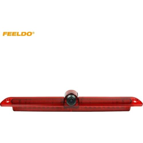 FEELDO Car Brake Light Rear View Parking Camera For Mercedes Sprinter Volkswagen Crafter With Brake Lamp #HQ5209