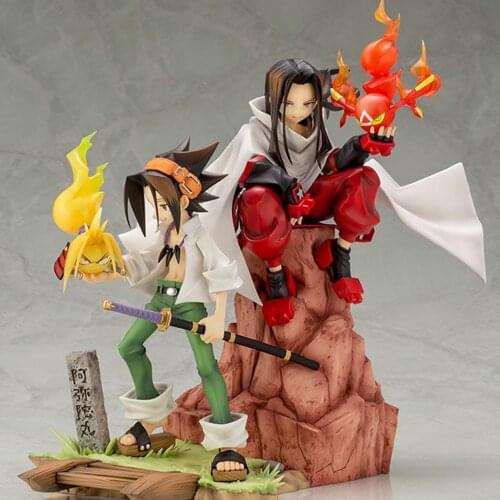 Anime ARTFX J Shaman King Yoh Asakura You Hao Asakura PVC Action Figure Toy Statue Adult Collectible Model Doll Children Gifts