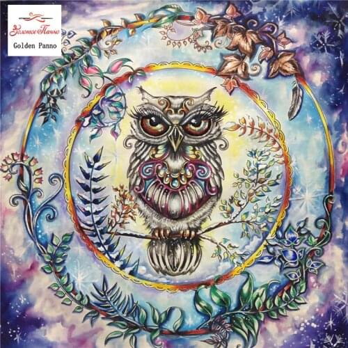 GOLDEN PANNO Diamond Painting Full Square Diy Daimond Embroidery Diamant Mosaic Sale Displasy Broderie Diamant Multi-style owl