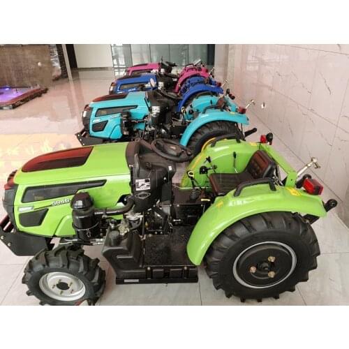 Mini Tractor Greenhouse Warmhouse Tractor Farm Tractor 4WD 50HP Agriculture Machinery Garden Tractor SYNBON