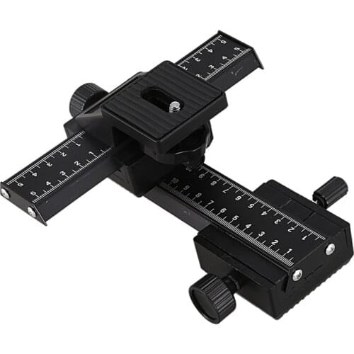 Rail 4-way Macro Focus for Canon DSLR Cameras Nikon Sigma
