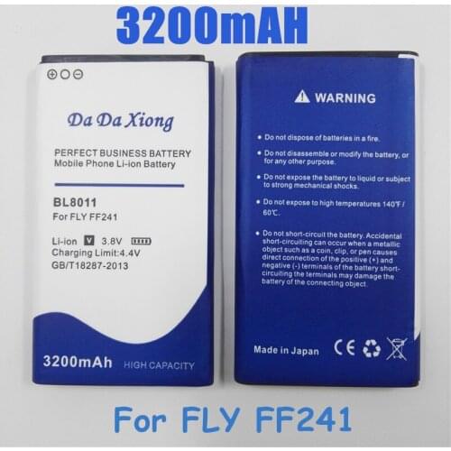 New Battery BL8011 bl8011 3200mAh High Capacity For fly FF241