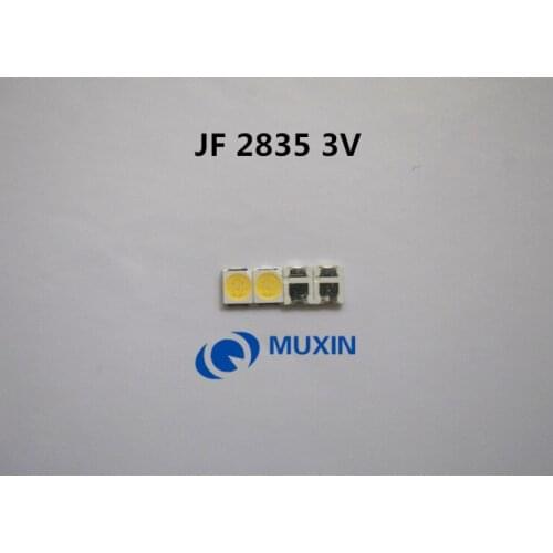 8000PCS JUFEI LED backlight 1210 3528 2835 1 W 3 V 107LM Cool white Backlight LCD for TV TV Application 01. JT.2835BPWP2-C
