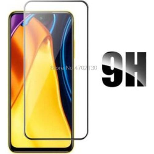 Full Cover Protective Glass For Xiaomi Poco M3 Pro 5G Protective Tempered Glass For Xiaomi Poco M3 Pro Phone Screen Protector