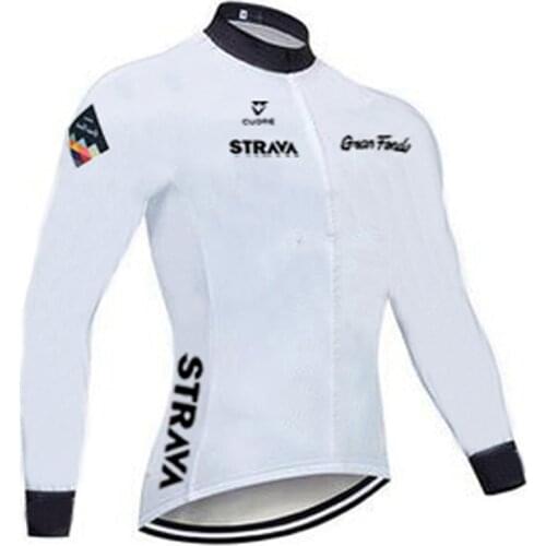 2021 STRAVA Outdoor Sports Cycling Jersey Spring Summer Bike Bicycle Long Sleeves MTB Clothing Shirts Wear Bike Jersey