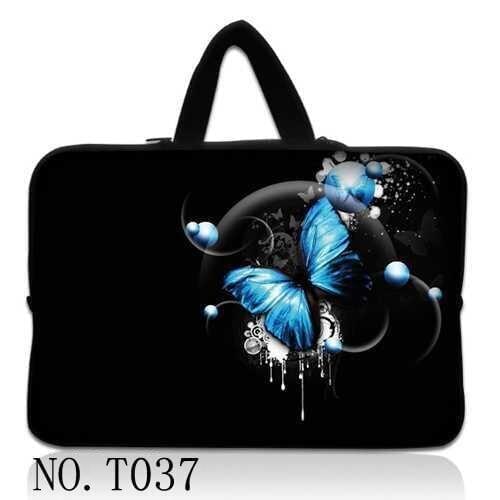 Blue Butterfly Laptop Bag Notebook Sleeve 11.6 12 13.3 14 15.6 For Xiaomi Macbook Air Pro Dell Asus HP Acer Laptop Case Women