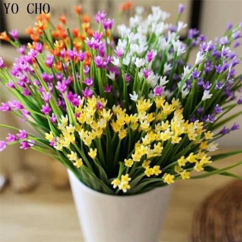 Wedding bridal bouquet supplies christmas decoration flower wholesale wedding PE decorative artificial flower artificial plants