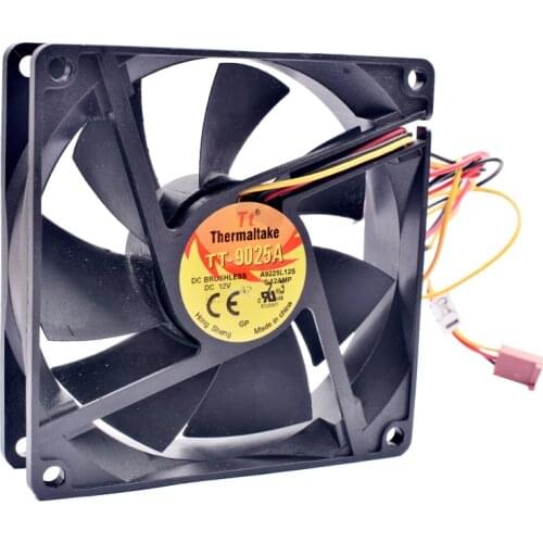 A9225L12S 9cm 92mm fan 92x92x25mm 9025 12V 0.12A speed monitoring quiet chassis power supply CPU cooling fan