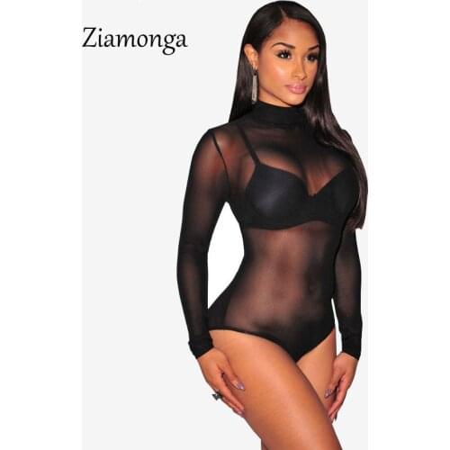 2021 New Fashion Women Bodycon Long Sleeve Mini Bodysuit Sexy Overalls Hot Playsuit Inner Wear Rompers Womens Jumpsuit C2345