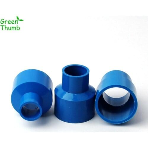 25pcs Inner Dia 40-20mm/40-25mm/40-32mm PVC Water Pipe Adapters High Quality PVC Fittings Straight Connector Garden Irrigation