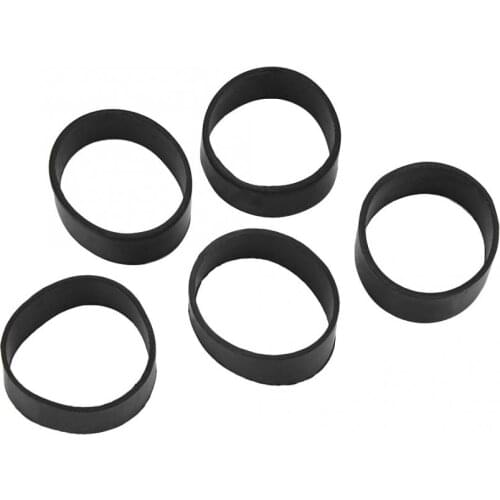 5pcs Rubber Fixed Rings for 5cm Scuba Diving Webbing Dive Weight Belt Underwater Tank Backplate Strap Outdoor Backpack Harness