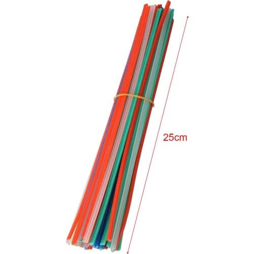50pcs 5Color Plastic welding rods PP welder rods for plastic welder gun/hot air gun Car Accessories