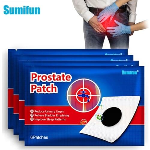 6/18/36pcs Prostatitis Prostate Treatment Patches Man Prostatic Navel Plaster Strengthen Kidney Herbs Medical Patch Health Care