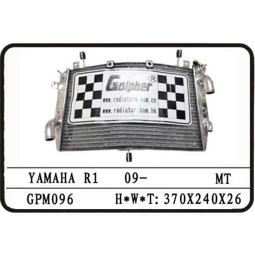 Golpher Aluminium Radiator for Yamaha YZF-R1 YZF R1 09-14 Radiator