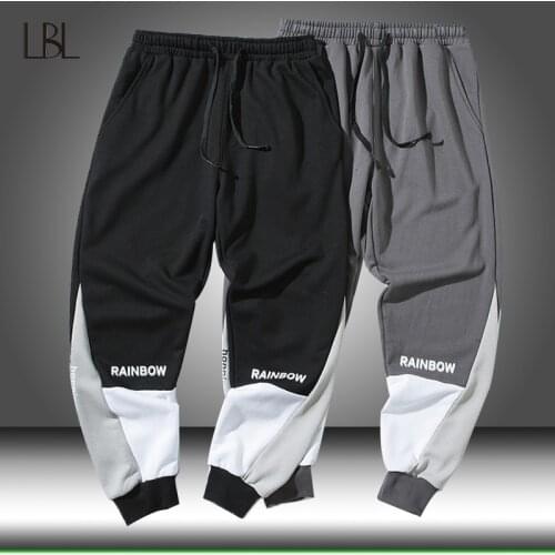 Streetwear Hip hop Joggers Pants Men Loose Harem Pants Mens Trousers Sport Casual Sweatpants Male Elastic Waist Tracksuit Bottom