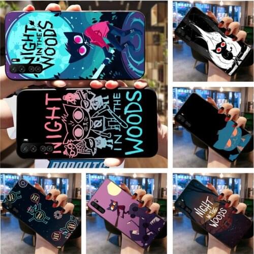 Cat Game Night In The Woods Phone Case For Huawei Nova 6se 7 7pro 7se honor 7A 8A 7C 9C Play