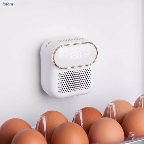 Lofans Refrigerator Deodorizing Disinfection Machine Food Preservation Purification And Sterilization White B5 Magnetic For Home