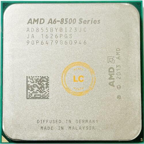 AMD A6-Series A6-8550 A6 8550 A6 8550B 3.7 GHz Dual-Core CPU Processor AD8550YBI23JC/AD855BYBI23JC Socket FM2