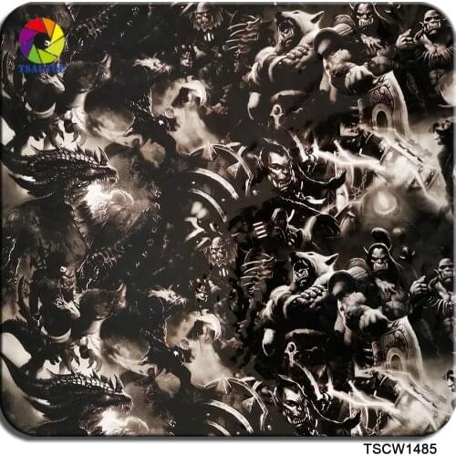 Free shipping Hydrographic film 0.5mX2m/10m TSCW1485 water transfer printing film hydro dipping film