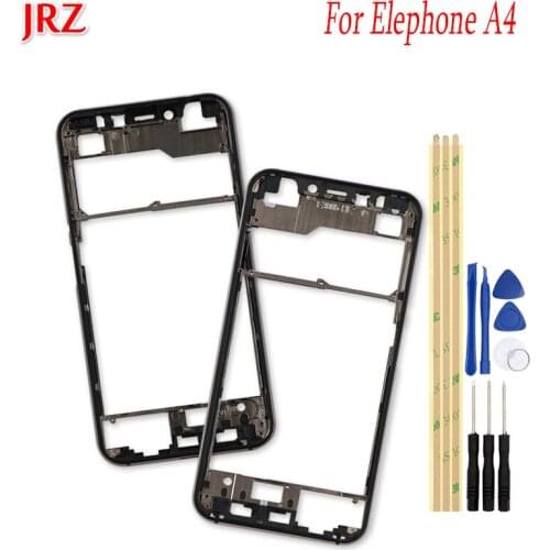 JRZ Front Frame Phone Display Supproting Frame For Elephone A4 Middle Frame Faceplate Bezel Repair Parts with Tools
