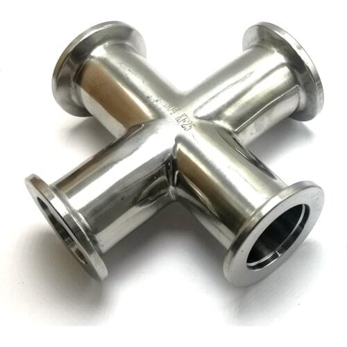 K16 KF25 KF40 KF50 Vacuum 4-Way Cross Of KF Vacuuum Fittings Flanges ,L017