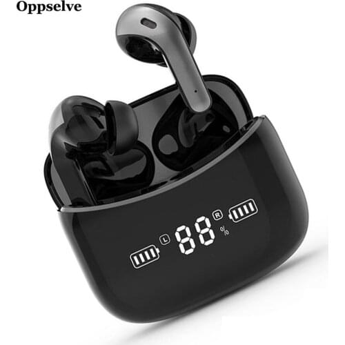 Oppselve Bluetooth 5.0 Music Earphones Business Headset Wireless Earpieces Universal For Xiaomi Mi 10 iPhone 12 11 Pro MAX