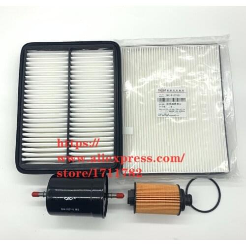 Filter Kit For Chery Arrizo 7 Air Filter&Fuel Filter&Oil Filter&Carbin Filter J42 Filter Set