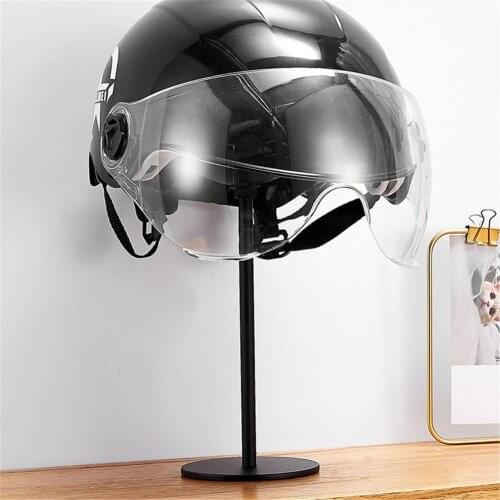 Wall Mount Helmet Hook 180 Rotatable Space Saving Helemet Holder Motorcycle Hooks Hat Rack Helmet Storage Holder Black