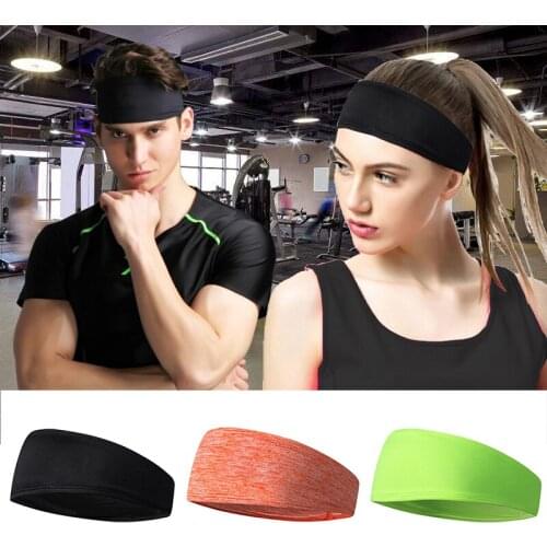 Absorbent Cycling Sport Sweat Headband Men Sweatband For Women Yoga Hair Bands Head Sweat Bands Sports Safety