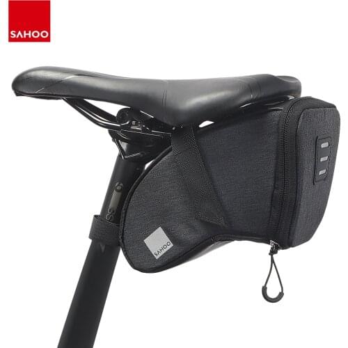 Sahoo 131470-SA MTB Road Cycling Bike Bicycle Saddle Bag Back Rear Tail Seat Wedge Pack Sack Pannier Pouch