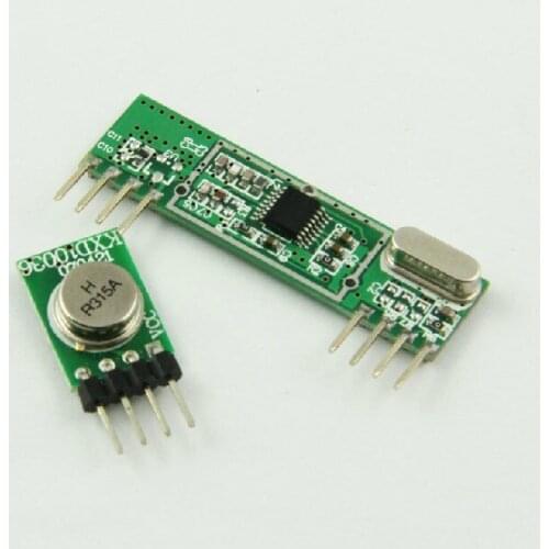 Superheterodyne 3400 radio frequency receiving module + 315RF receive transmitter transmitter transceiver