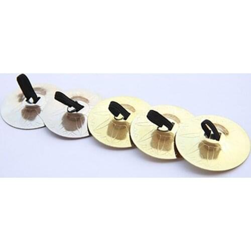 USHINE Finger Plates Middle Eastern Percussion Plates Dance Props Percussion Instrument Belly Dance Finger Cymbal