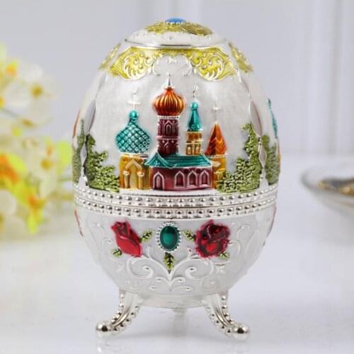 High quality egg castle carved hand pressure automatic toothpick holder toothpick box tandenstoker palillero automatico YQT039