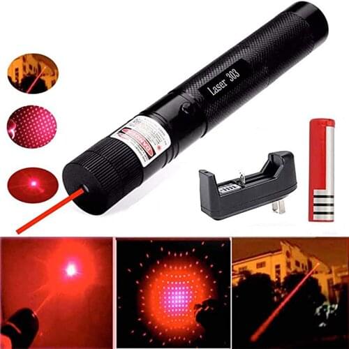 High Power Red Laser Pointer 5MW Red Dot Lazer Light Pen Powerful Laser 10000 Meter 2 in 1Detachable Laser Pen