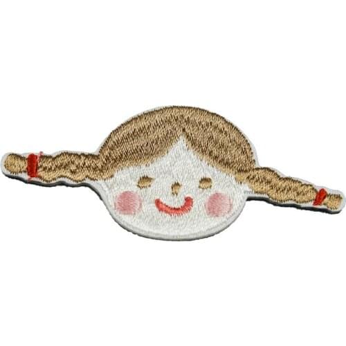 100pcs/lot Embroidery Patch Bunny Piggy Girl Stars Planet Clothing Decoration Sewing Accessories Craft Diy Applique