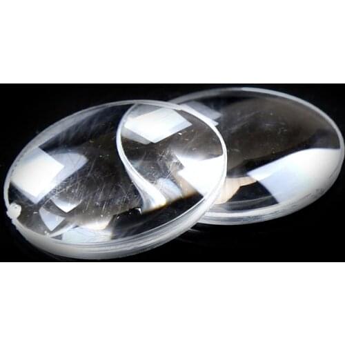 2PCS Dia 25mm BiConvex Ultra Clear Lens For Google Cardboard Virtual Reality 3D VR Glasses