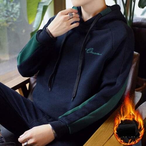 2021 Mens Hoodies Fashion Brand Spring Autumn Male Casual Hoodies Sweatshirts Solid Color Hip Hop Man Hoodies Sweatshirt Tops