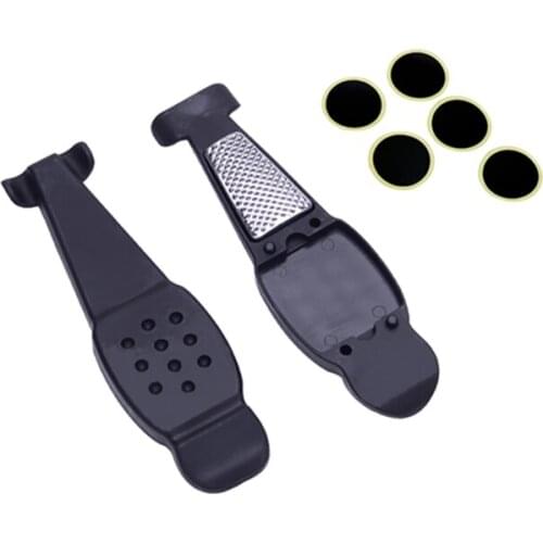 3 in 1 Bicycle Tyre Lever Repair Opener Breaker Tools Mountain Bike Tire Repair Tool With Glue Chip Tire Patch Bicycle Tools