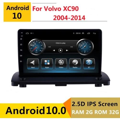 2G RAM Android car stereo for Volvo XC90 2004-2009 2010 2013 2014 radio navigation GPS Multimedia Player headunit