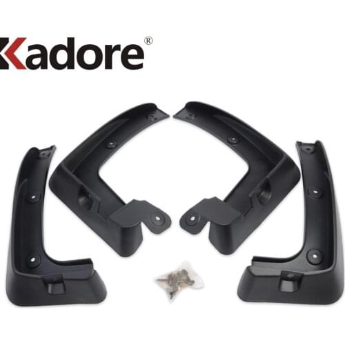 Car Mudflaps Splash Guards For Hyundai Santa Fe ix45 2013 2014 2015 Mud Flaps Mudguards Fender Front Rear Protector Accessories