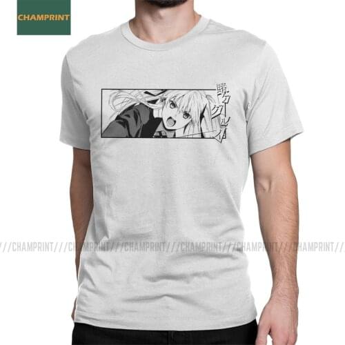 Kakegurui Mary Saotome Mens T Shirt Jabami Yumeko Manga Momobami Kirari Poker Tees Short Sleeve T-Shirts Cotton Plus Size