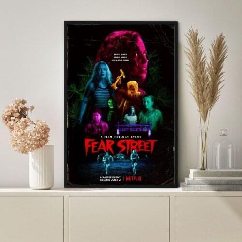 Fear Street 2021 Poster Classic Hot Sale Movie Canvas Art Print Poster Wall Painting Home Decoration (No Frame)