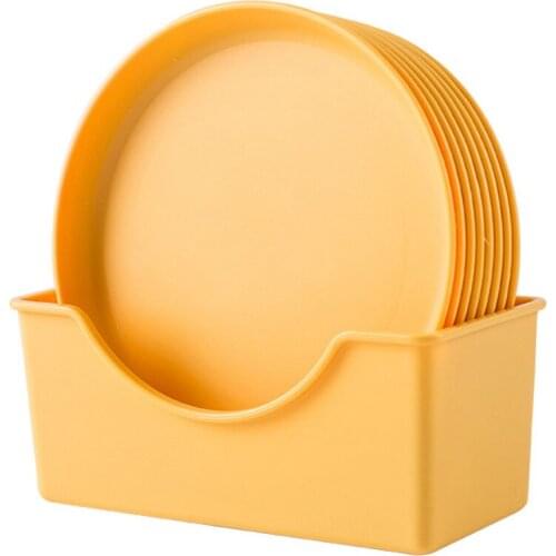 Creative Household Japanese Bone Plate, Square Snack Plate, Plastic Fruit Bone Plate, Cake Plate, Table Plate