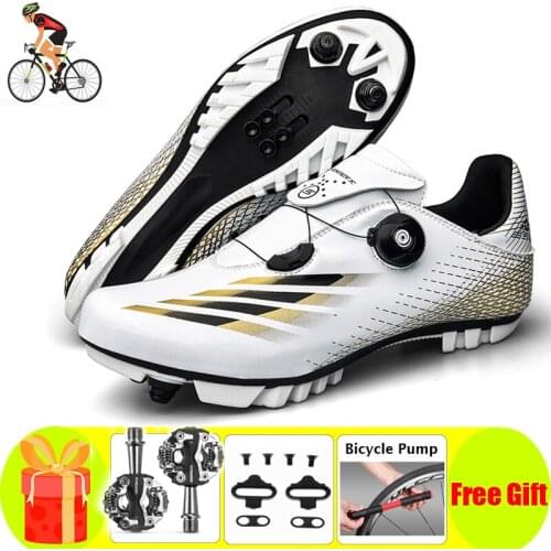 Professional Sapatilha Ciclismo MTB Cycling Shoes Athletic Bicycle Men Self-Locking Mountain Bike Women Cycling Sneakers