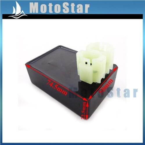 Round Plug 6 Pin DC CDI Box For GY6 50cc 125cc 150cc Engine Chinese Moped Scooter ATV Quad Go Kart Motocross Motorcycle
