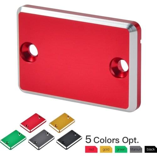 CNC Rear Brake Master Cylinder Reservoir Cap For Honda CB400F 500F/X 650F CB1000 CBR400R 500R 600RR 1000RR CBR650F NC700 NC750