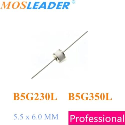 Mosleader B5G230L B5G350L 5.5x6MM 100PCS GDT B5G230 B5L23R 2R230-5 230V B5L35R 2R350-5 350V Made in China