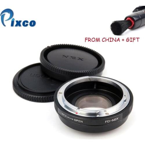 ADP Focal Reducer Speed Booster Lens Adapter Ring Suit For Canon FD to Suit for Sony NEX For A5100 A6000 5T 3N 6 5R A7 A7s VG900